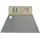 Mako Kleberspachtel Trapezform / 18cm breit - A2,