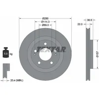 Textar Bremsscheibe 92148500