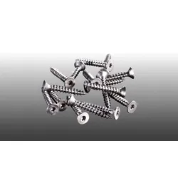 100 Stk. Edelstahlschrauben 3,5 x 25 mm, TX-Antrieb – rostfreie Metallschraube – ideale Schraube für die Montage von Fassadenverkleidungen