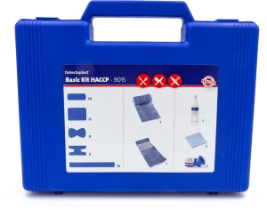 Detectaplast Pflasterset HACCP Basic, HACCP-konforme Wundversorgung für die Anwendung in der Lebensmittelindustrie, 1 Set