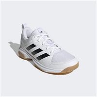 adidas Damen Ligra 7 Indoor Laufschuhe, FTWR White/core Black/FTWR White, 44