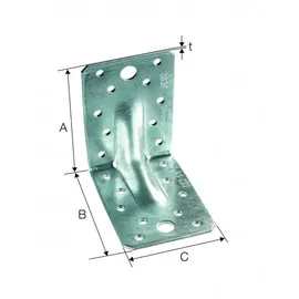 Simpson Strong-Tie Simpson Winkelverbinder mit Rippe feuerverzinkt