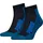 Puma BWT Cushioned Quarter Socken 2er Pack Blau/Grau 35-38