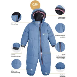 KILLTEC FIRST INSTINCT by killtec Kinder Overall FIOW 20 MNS QLTD ONPC, dunkel denim, 122/128