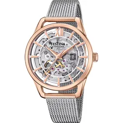 Festina Automatik Damen Automatik F20628/1 - silber - 35.5mm