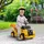 Homcom Elektro Kindertraktor Gelb