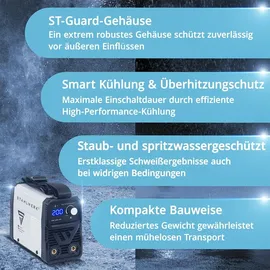 STAHLWERK Schweißgerät ARC 200 MD