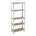 Lagerregal 170x75x30cm grau