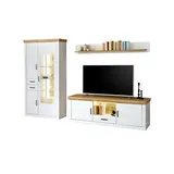 maison bleue Wohnwand Zara , holzfarben