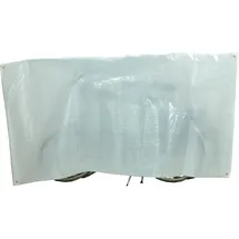 VK Duo Fahrradschutzhülle Fahrradabdeckung weiß 250 x 130 mm