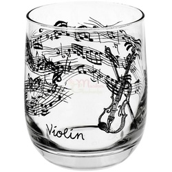 mugesh Glas Glas Geige, Glas, für Musiker
