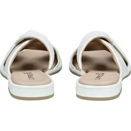 CAPRICE Pantoletten Pantoletten Nappaleder - Weiß - 37