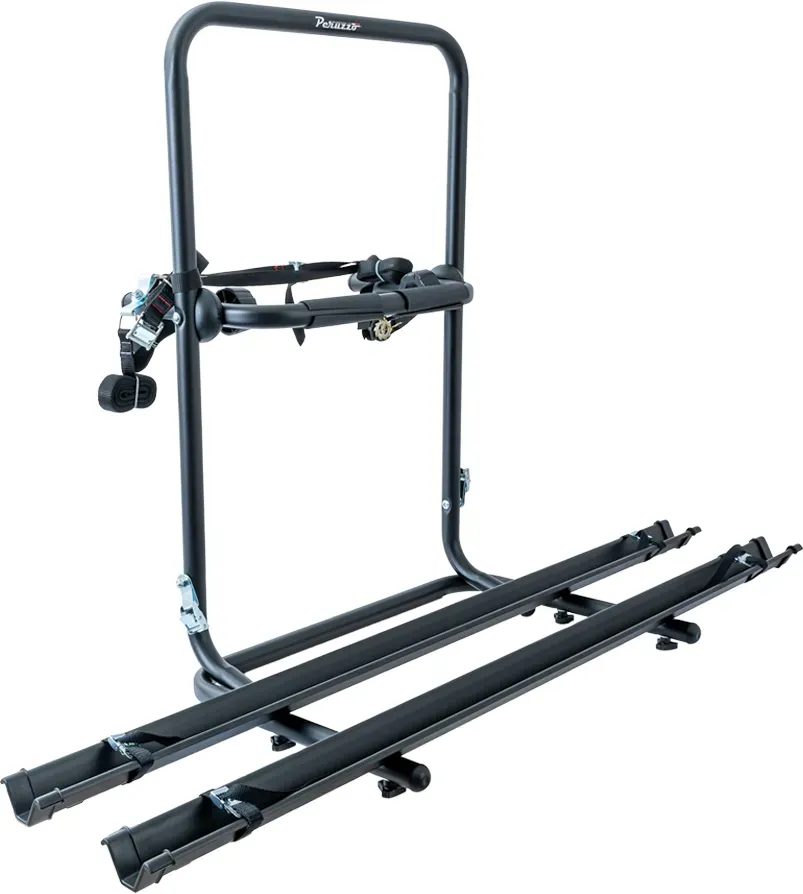Peruzzo Brennero 4x4 Ersatzrad-Fahrradträger - 2-Fahrradträger mit Schienen (schwarz)