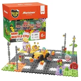 Marioinex Konstruktor Mini-Waffelblöcke City Street 280-tlg. 629