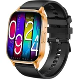 Fontastic Mento AMOLED Smartwatch mit 2.01“ Display gold