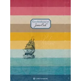 Gerstenberg Verlag James Cook Geschenkpapier-Heft - Motiv Südsee
