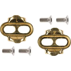 Crankbrothers Premium Cleat +/- 6° Gold Modell 2025