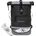 Rucksack Herren Damen Kurierrucksack Daypack Geheimfach Brustgurt Bodenfach 1 Schwarz/Grau