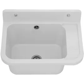 QLS Ausgussbecken Waschbecken Spülbecken Waschtrog draußen Garten Garage Werkstatt 10666