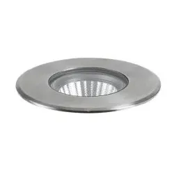 Brumberg 14053223 LED-Bodeneinbauleuchte V4A, IP67, edelstahl matt, rund, SK: I, Spannung: 230 V