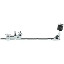 Gewa Beckenhalter - Beckenarm mit Multi-Klammer - verstellbar in alle Richtungen - für handelsübliche Stative - 8mm Gewinde