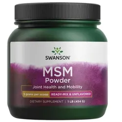 MSM-Pulver - Ready-Mix & Unflavored 454 Gramm