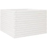 vidaXL Pflanzkübel 70 x 70 x 45,5 cm Weiß