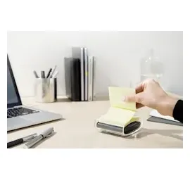 Post-it Post-it® Super Sticky Z-Notes Haftnotizen-Set extrastark gelb, 1 Block + GRATIS 1 Block
