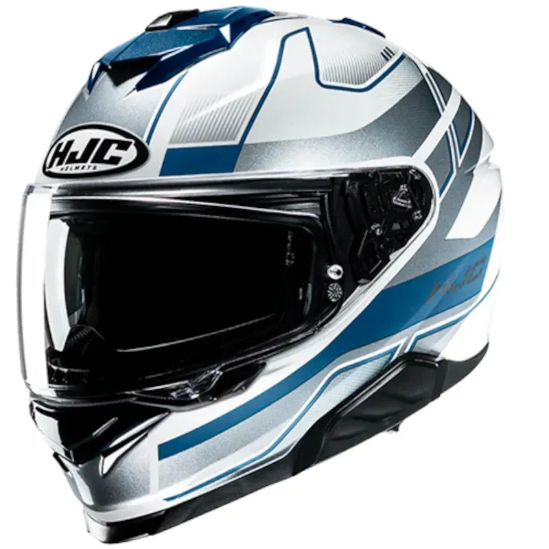 Hjc i71 IORIX MC2 WEISS/GRAU/BLAU XXL (62-63)