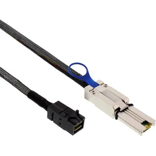 InLine InLine® Mini SAS HD Kabel, SFF-8643 zu SFF-8088, 1m