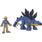 Imaginext Jurassic World Stegosaurus & Dr. Grant Figurenset