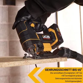 JCB 18V Akku-Stichsäge Professional inkl. 1 x 2,0 Ah + Ladegerät