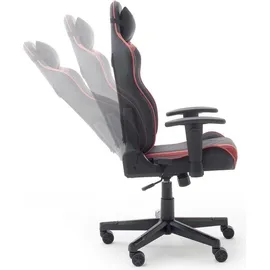 MCA Furniture OK-132-NR Gaming Chair schwarz/rot