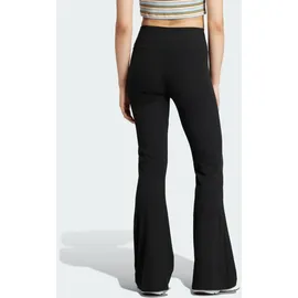 adidas Essentials Rib Flared Leggings Black M