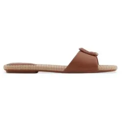 Armani Exchange für Damen. XDP055XV92101816 Braune flache Sandalen (40), Wohnung, Keine, Lässig