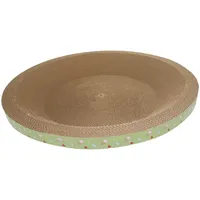 perfk Katzenkratzbrett, Katzenkratzbrett, Schüssel, Haustierbedarf, Ruhe, Schlafen, Loungebett aus Karton, Katzenschlafbett für Hauskatzen, 48 cm x 8.5 cm