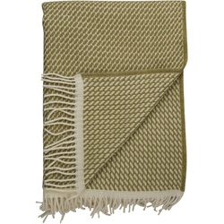 Røros Tweed - Mello Wolldecke, 210 x 150 cm, leaf green