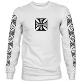 West Coast Choppers Og Lbc Langarm-t-shirt - White - S