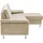 CALIZZA INTERIORS »Onyx L-Form«, Recamiere links oder rechts, wahlweise mit Bettfunktion, Breite 270 cm
