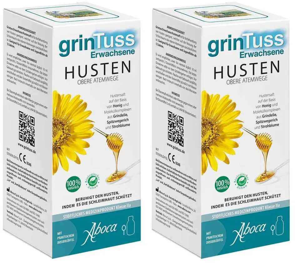 Grintuss Erwachsene mit Poliresin Hustensaft