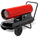 Eberth Heizkanone 30 kW Diesel/Öl, Luftdurchsatz 600 m3/h, 33 L Tank, Überhitzungsschutz, Flammensicherung, Energieklasse A
