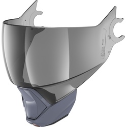 Shark Evojet Visor Chin gordijn set, grijs, Eén maat Voorman