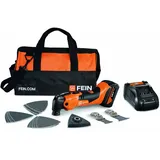 Fein AMM 500 PLUS 4 Ah in Nylon-Tasche mit Akku und Schnellladegerät
