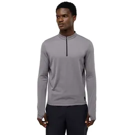 Jack Wolfskin Bike Commute Halbreißverschluss-Sweatshirt Dark Taupe S
