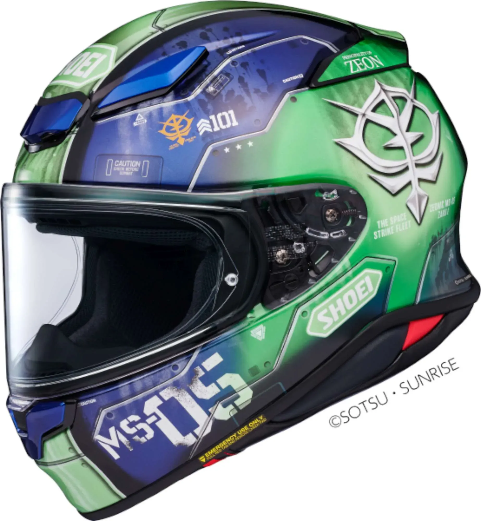 Shoei NXR2 Zaku I Helm