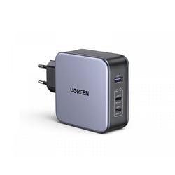 UGREEN Nexode 140W USB-C PD GaN - 3-Port Ladegerät + USB-C Kabel 1.5m - Schwa