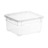 Rotho Aufbewahrungsbox Clear Box Schuhbox 2l