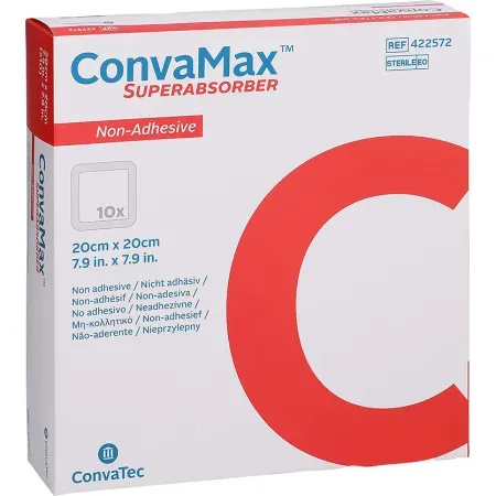 Convatec Convamax Superabsorber Nicht-Klebend 20cmx20cm 10 Stück