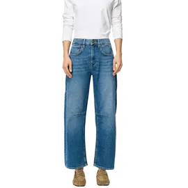 MAC Ohio Jeans Barrel in Blue Vintage-D32
