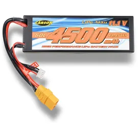 CARSON LiPo Akku 11,1V/4500mAh 60C Mehrfarbig